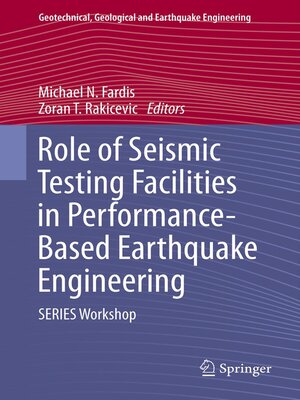 cover image of Role of Seismic Testing Facilities in Performance-Based Earthquake Engineering